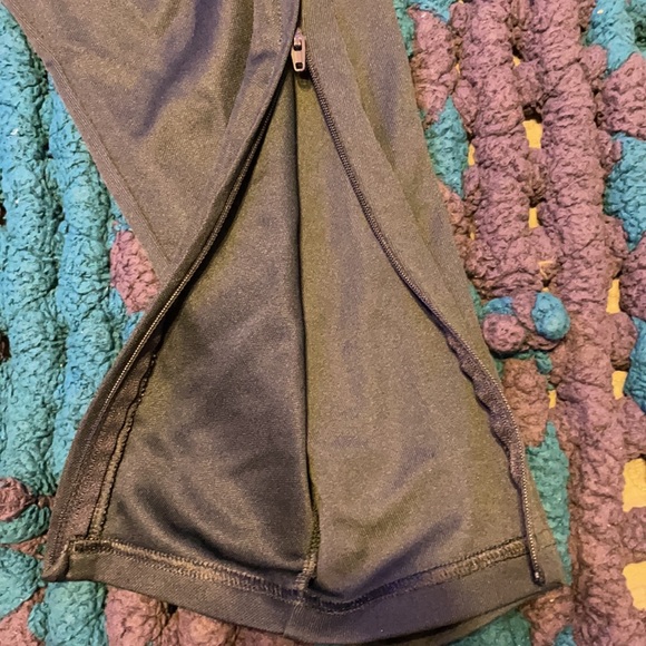 Gray and White Adidas track pants Size s - Picture 3 of 4